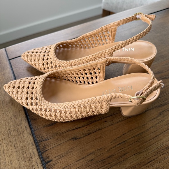 Nine West Slingback Block Heels - Picture 2 of 8